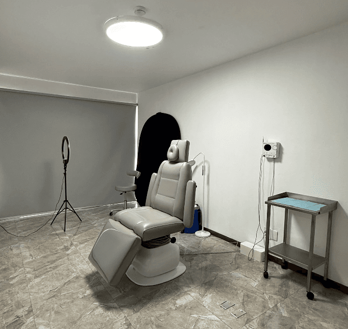 Espacio de tratamientos dermatológicos